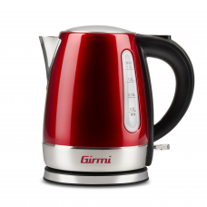 Girmi BL32 Compact Small Electric Kettle 1.2 Litres 1630W Red